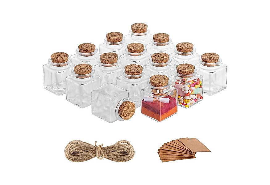 Belle Vous Organizer 15er Pack Kleine Flaschen zum Befüllen 50ml Flaschen m günstig online kaufen