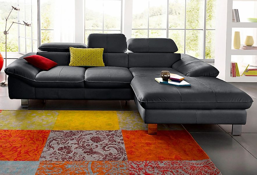 COTTA Ecksofa "Driver L-Form" mit Kopfteilverstellung, wahlweise mit Bettfu günstig online kaufen