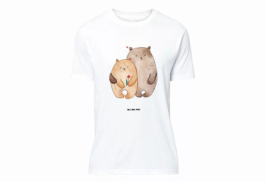Mr. & Mrs. Panda T-Shirt Bären Liebe - Weiß - Geschenk, Shirt, Party, Bärch günstig online kaufen