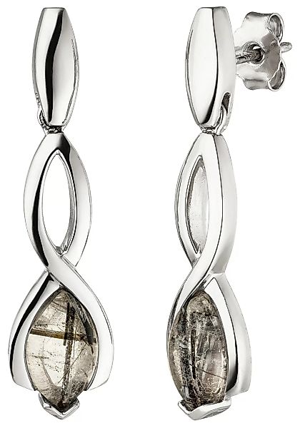 JOBO Paar Ohrhänger, 925 Silber mit Turmalinquarz günstig online kaufen