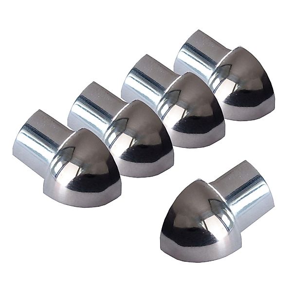 Dalsys Außeneck Fliesenschiene Viertelkreis 5x 8mm Edelstahl Poliert günstig online kaufen