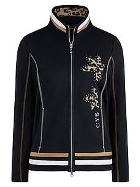 Leicht taillierte Sweatjacke Canyon schwarz günstig online kaufen