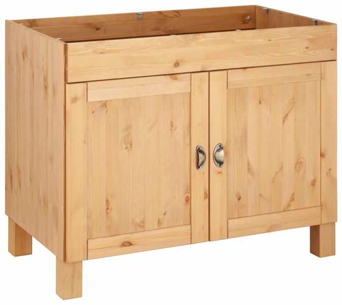 Home affaire Spülenschrank "Oslo" 100 cm breit, inklusive Einbauspüle aus E günstig online kaufen