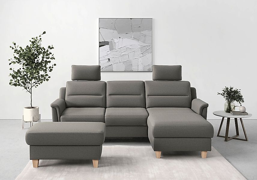 sit&more Ecksofa Farö L-Form, inklusive Federkern, günstig online kaufen
