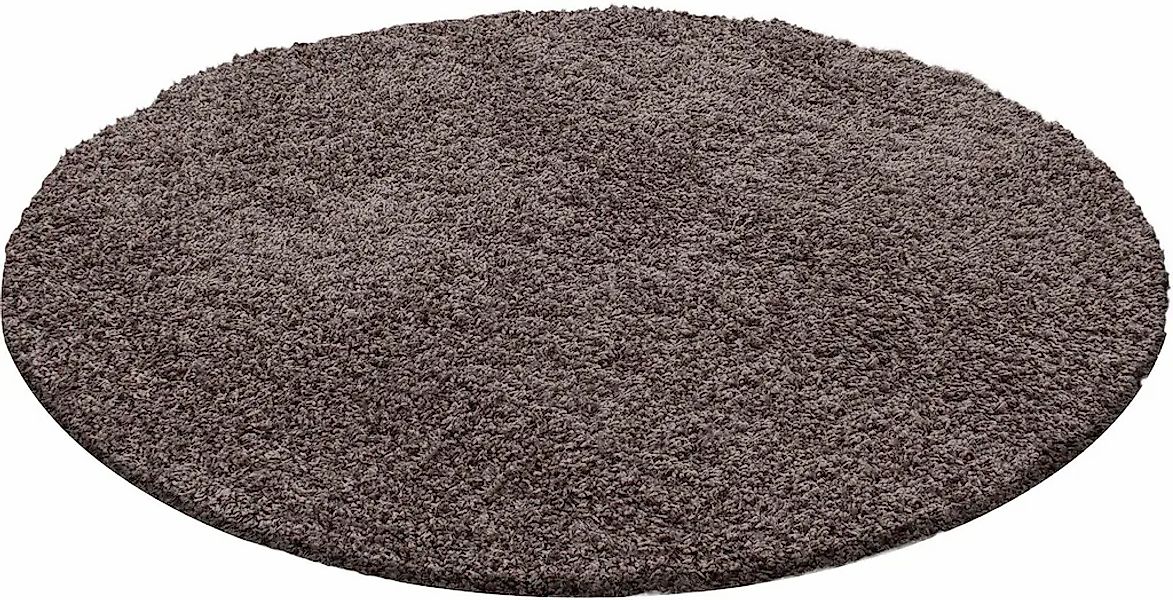 Ayyildiz Teppiche Hochflor-Teppich "Dream Shaggy" rund 50 mm Höhe Langflor, günstig online kaufen