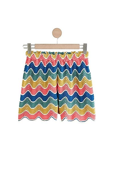 Next Shorts Denim-Shorts mit Häkelbesatz aus 100 % Baumwolle (1-tlg) günstig online kaufen