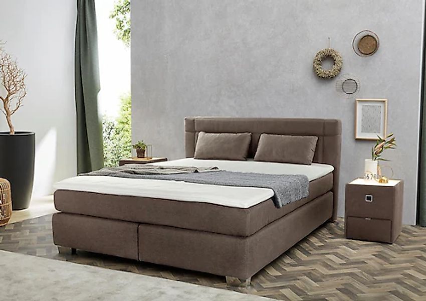 Jockenhöfer Gruppe Boxspringbett "Romana, inkl. 7-Zonen-TTFK-Matratze" KS-T günstig online kaufen
