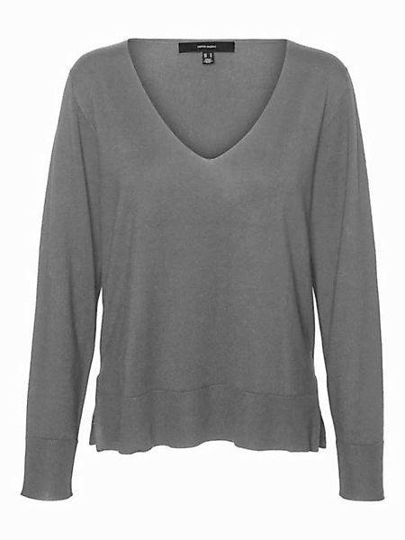 Vero Moda Strickpullover "VMSILJE LS V-NECK PULLOVER GA NOOS" günstig online kaufen