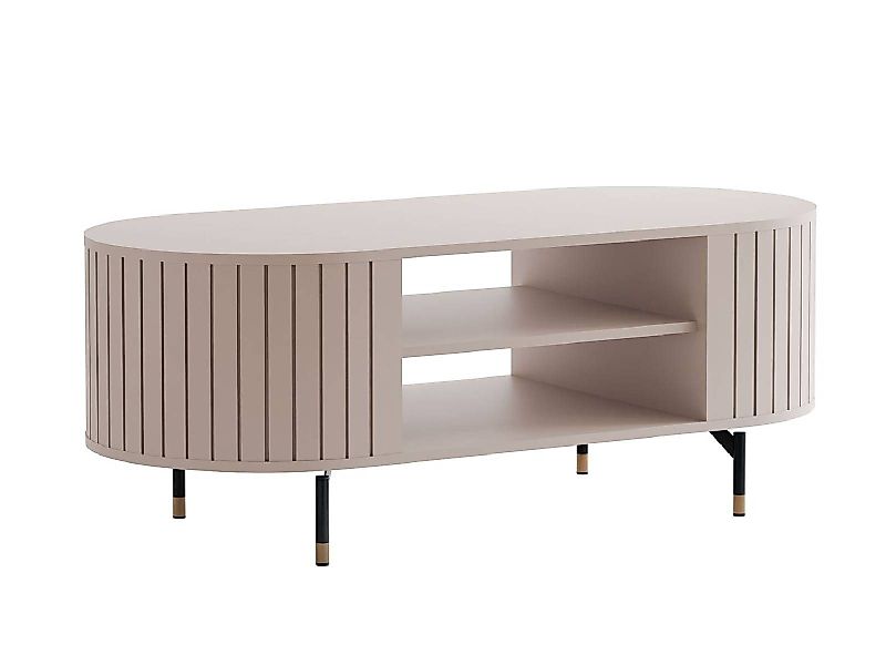 yourhouse24 Couchtisch ELODIE mit Ablagefläche Kaschmir, günstig online kaufen