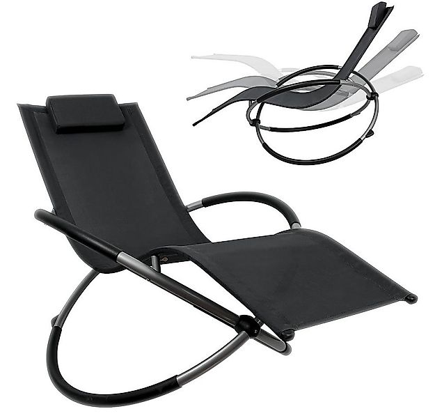 Feel2Home Gartenliege Sonnenliege Gartenliege extra breite 200kg belastbar günstig online kaufen