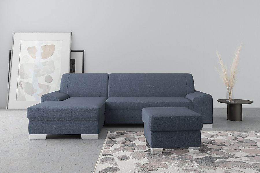DOMO collection Ecksofa Anzio L-Form, whlw. günstig online kaufen