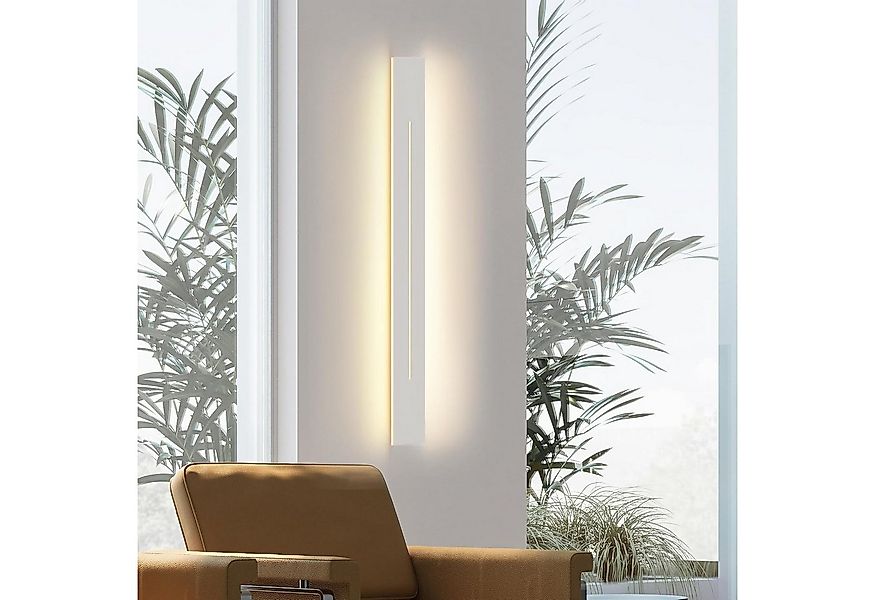 ZMH LED Wandleuchte Wandlampe innen weiß/schwarz 30cm 60cm 100cm, LED fest günstig online kaufen