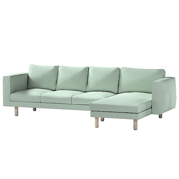 Bezug für Norsborg 4-Sitzer Sofa mit Recamiere, pastellblau, Norsborg Bezug günstig online kaufen