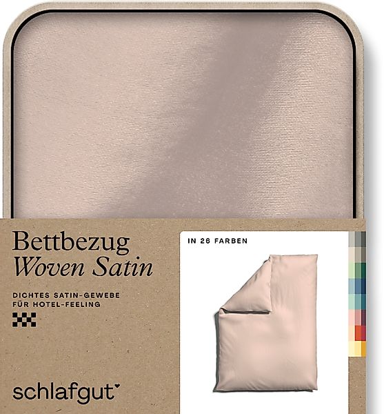 Schlafgut Bettbezug Woven Satin, (1 St), günstig online kaufen