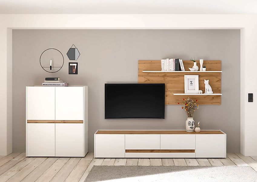 INOSIGN Wohnwand "City/Giron, moderne Anbauwand, Komplettset in vielen Farb günstig online kaufen