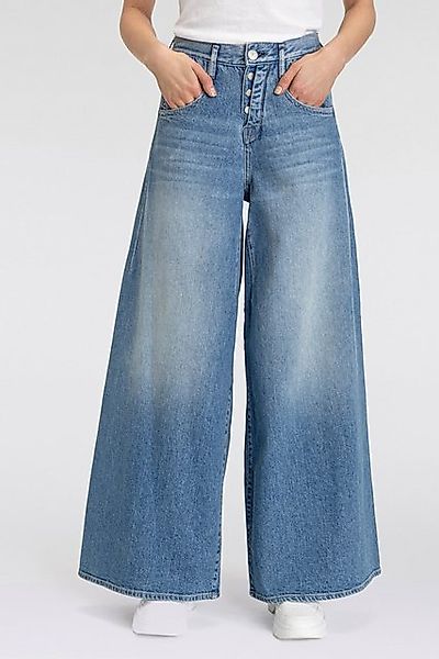 Herrlicher 5-Pocket-Jeans Shyra Palazzo Denim mit besonders weitem Bein günstig online kaufen