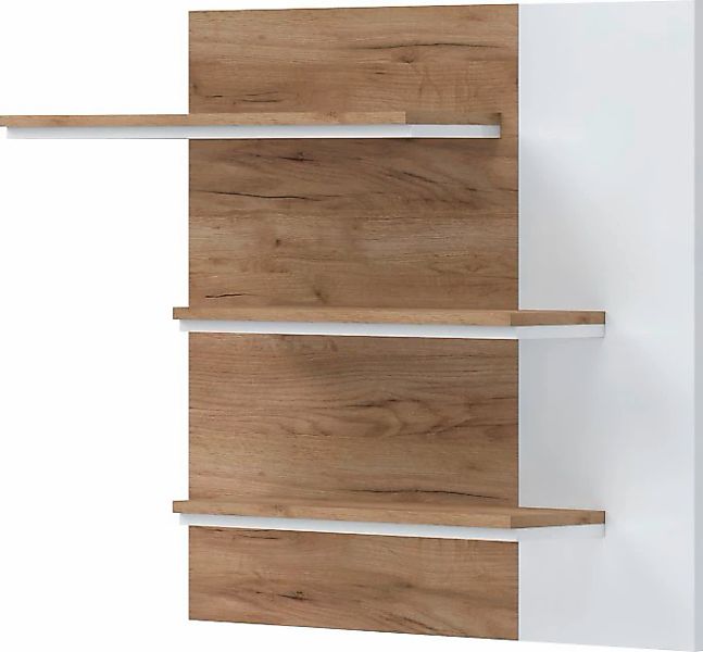 OTTO home Wandregal "Stela" weiss UV-lackierte Front, Breite: 108 cm günstig online kaufen