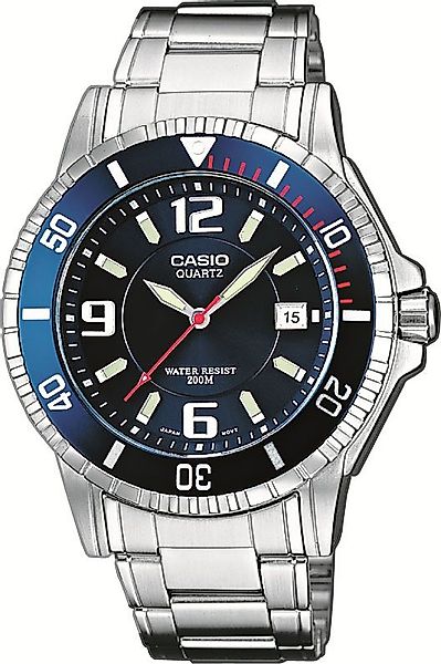 CASIO TIMELESS COLLECTION Quarzuhr MTD-1053D-2AVES, Armbanduhr, Herrenuhr, günstig online kaufen