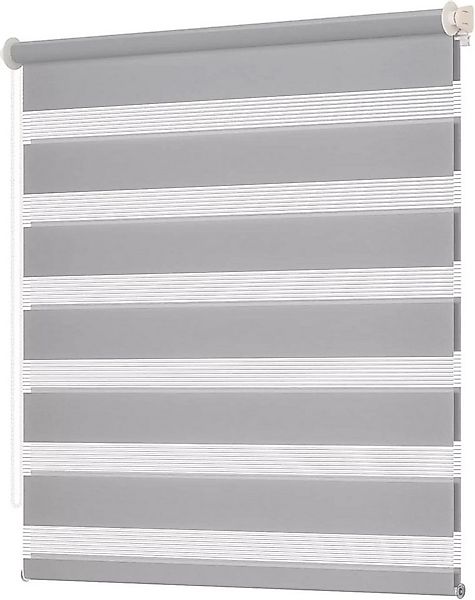 Doppelrollo rollos für Fenster ohne Bohren 130cm, OUBO, Lichtschutz, freihä günstig online kaufen