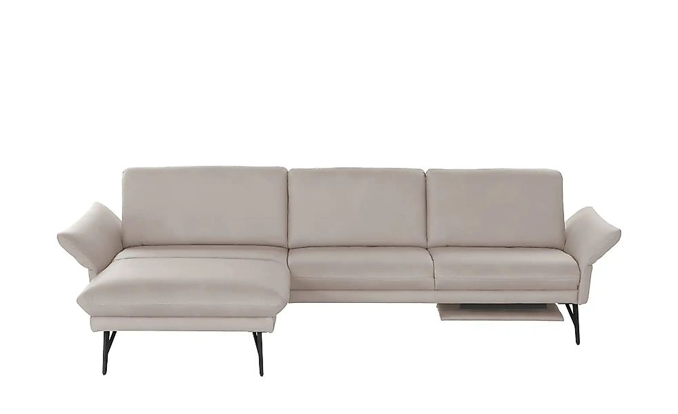 himolla Ecksofa Echtleder 1928 ¦ beige ¦ Maße (cm): B: 296 H: 85 T: 175.0 P günstig online kaufen