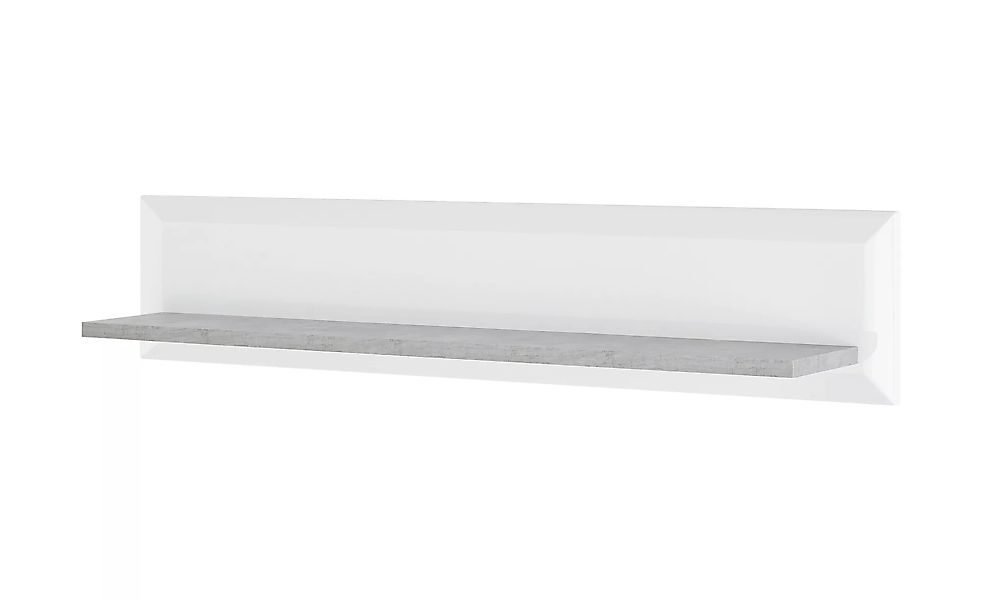 Wandboard  Cantero - weiß - 125 cm - 25 cm - 21 cm - Sconto günstig online kaufen