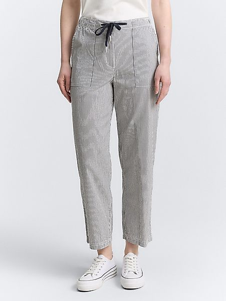 TOM TAILOR 7/8-Hose Seersucker Culotte Hose günstig online kaufen