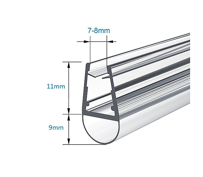 MEYKOERS Duschdichtung Ersatzdichtung Wasserabweiser Duschdichtung für 4-6/ günstig online kaufen