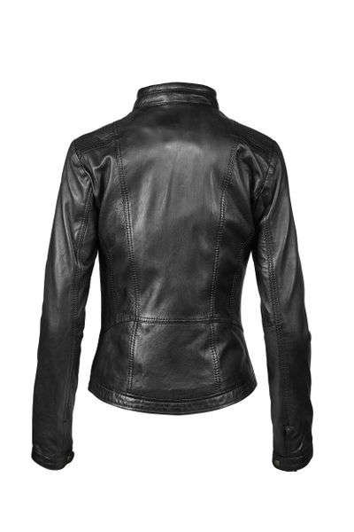 7eleven Lederjacke SEURSULA (1-St) mit Stehkragen günstig online kaufen