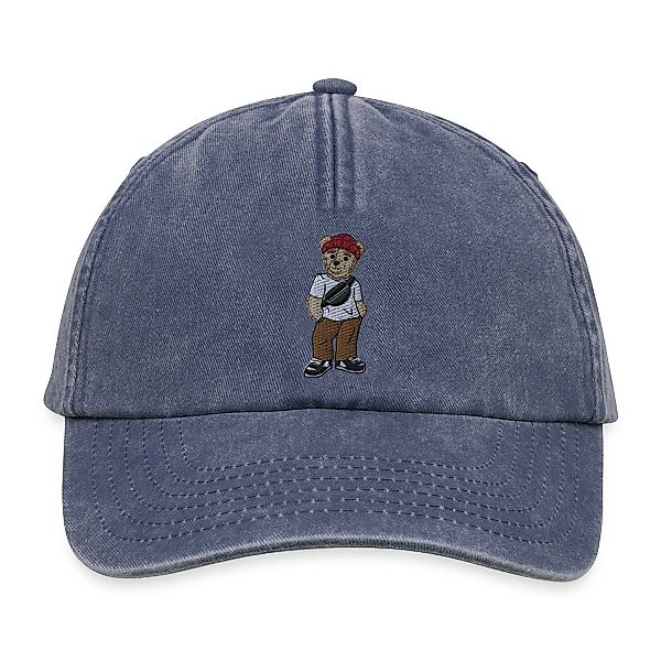 Spreadshirt Baseball Cap Gestickter Teddy Im günstig online kaufen