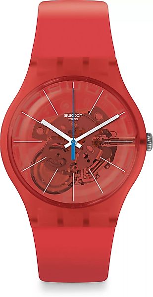 Swatch BLOODY ORANGE SUOO105 Armbanduhr günstig online kaufen