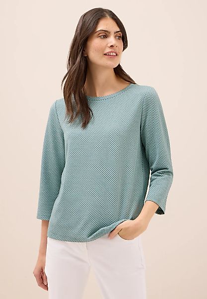 Cecil 3/4-Arm-Shirt, mit Materialmix günstig online kaufen