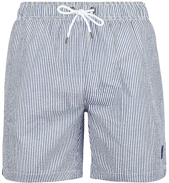 Suitable Badeshorts Stripe Seersucker Blau - Größe XL günstig online kaufen