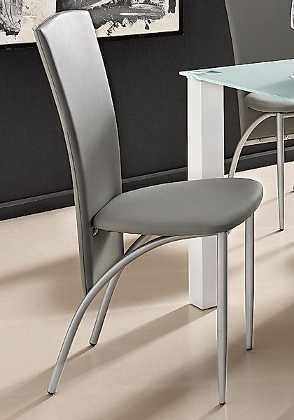 INOSIGN Esszimmerstuhl "Nico" (Set) 2 Stk.Bezug in Kunstleder, Metallgestel günstig online kaufen
