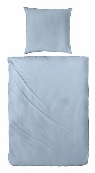 Mako-Satin Bettwäsche-Set   ¦ blau ¦ Maße (cm): B: 135 H: 1 Bettwaren > Bet günstig online kaufen