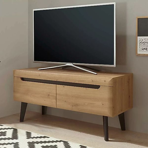 Fernsehlowboard in Wildeichefarben Skandi Design günstig online kaufen