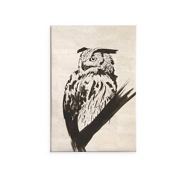 Kunstdruck Wanddekoration Wandbilder Aus Kork "Eagle Owl" günstig online kaufen