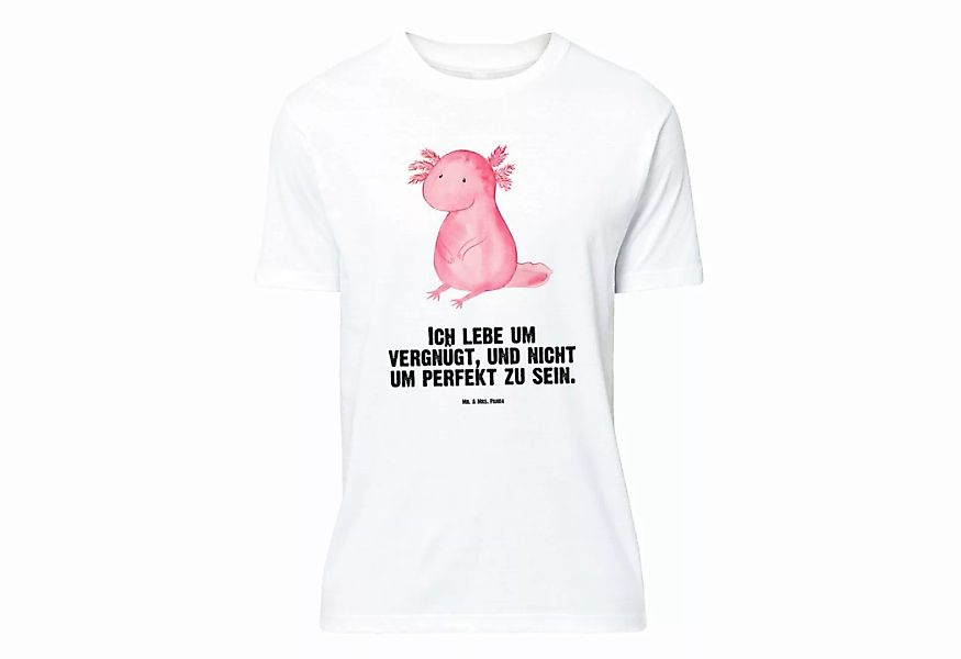 Mr. & Mrs. Panda T-Shirt Axolotl - Weiß - Geschenk, Weisheit, Shirt, T-Shir günstig online kaufen