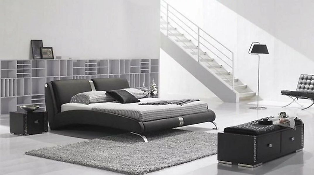JVmoebel Bett Modernes Bett Polsterbett Doppelbett Designer Betten Set 180x günstig online kaufen