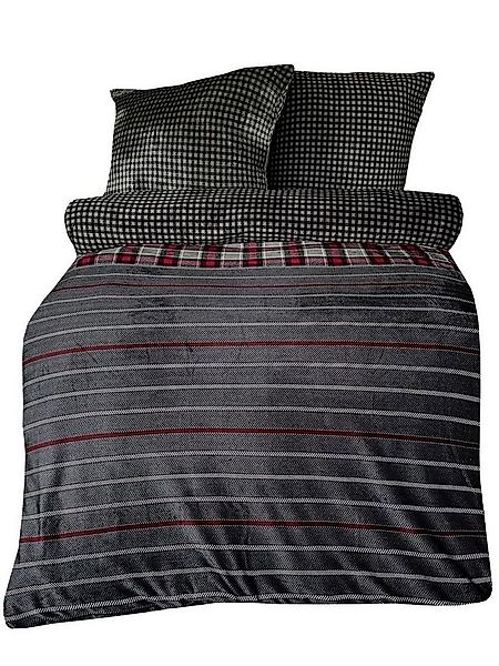 Leonado Vicenti Bettwäsche 4 tlg Winter Wende Plüsch Thermo Fleece Nicky Be günstig online kaufen
