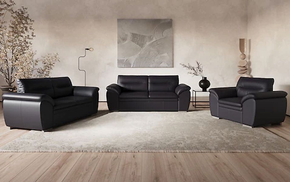 COTTA Polstergarnitur »Leandra«, Set bestehend aus: 2-Sitzer & 2,5-Sitzer günstig online kaufen