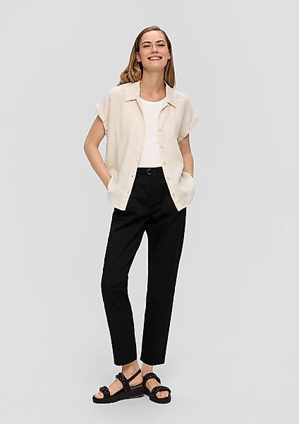s.Oliver Stoffhose Chino mit Gürtel aus günstig online kaufen