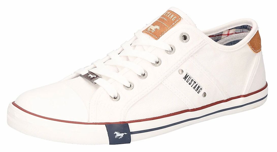 Mustang Shoes Sneaker, mit Mustang Markenlabel, Freizeitschuh, Halbschuh, S günstig online kaufen