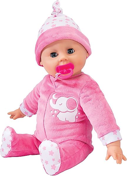 SIMBA Babypuppe Simba Puppe Babypuppe Laura Schlummerzeit macht 14 Babylaut günstig online kaufen