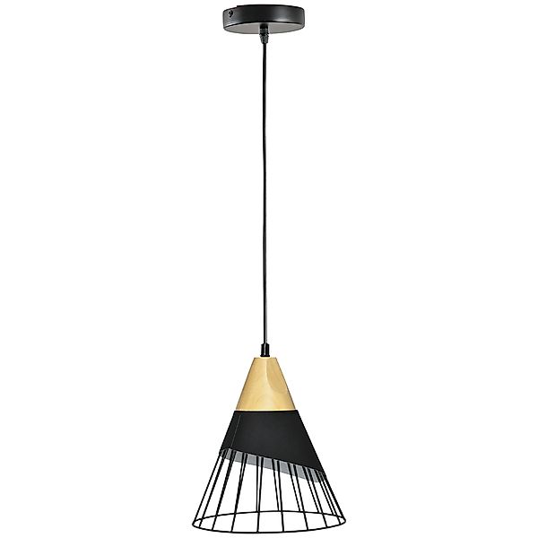 HOMCOM Hängelampe Deckenlampe E27 40W verstellbare Wohnzimmerleuchte im Ind günstig online kaufen