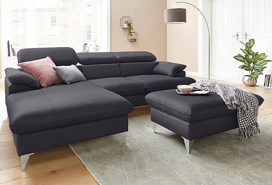 COTTA Polstergarnitur "Caluso L-Form", (2 tlg.), Set bestehend aus: Ecksofa günstig online kaufen