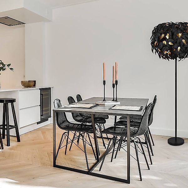 Reality Leuchten Stehlampe Leavy, ohne Leuchtmittel, warmweiß - kaltweiß, S günstig online kaufen