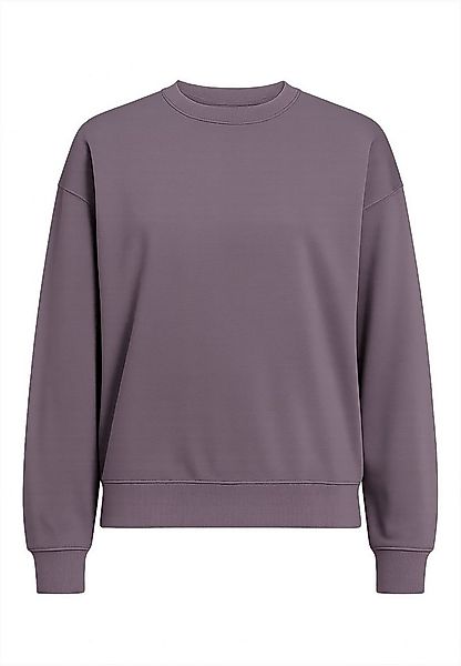 URBAN CLASSICS Sweater Urban Classics Damen Ladies Oversized Light Terry Cr günstig online kaufen