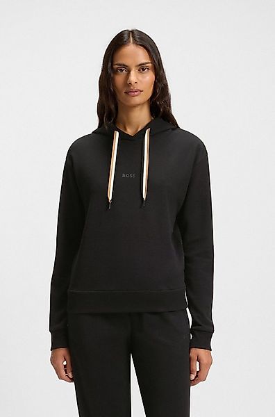 BOSS Hoodie CP Stripe Hoodie mit kontrastfarbener Kordel günstig online kaufen