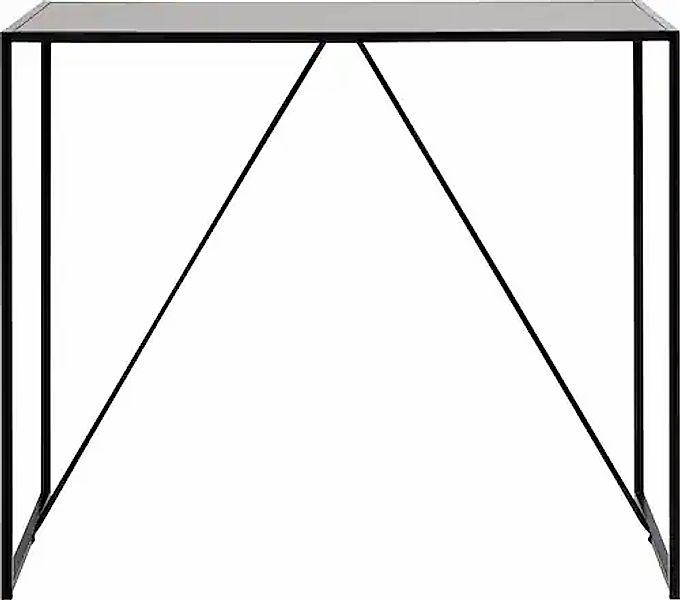 ACTONA GROUP Bartisch, mit schmalem Metallfuß, Breite 120 cm, in weiteren V günstig online kaufen