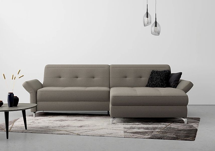 INOSIGN Ecksofa "Maredo L-Form" Federkern, wahlweise auch mit Kopfteil- und günstig online kaufen